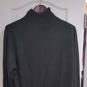 Merino wool turtleneck sweater